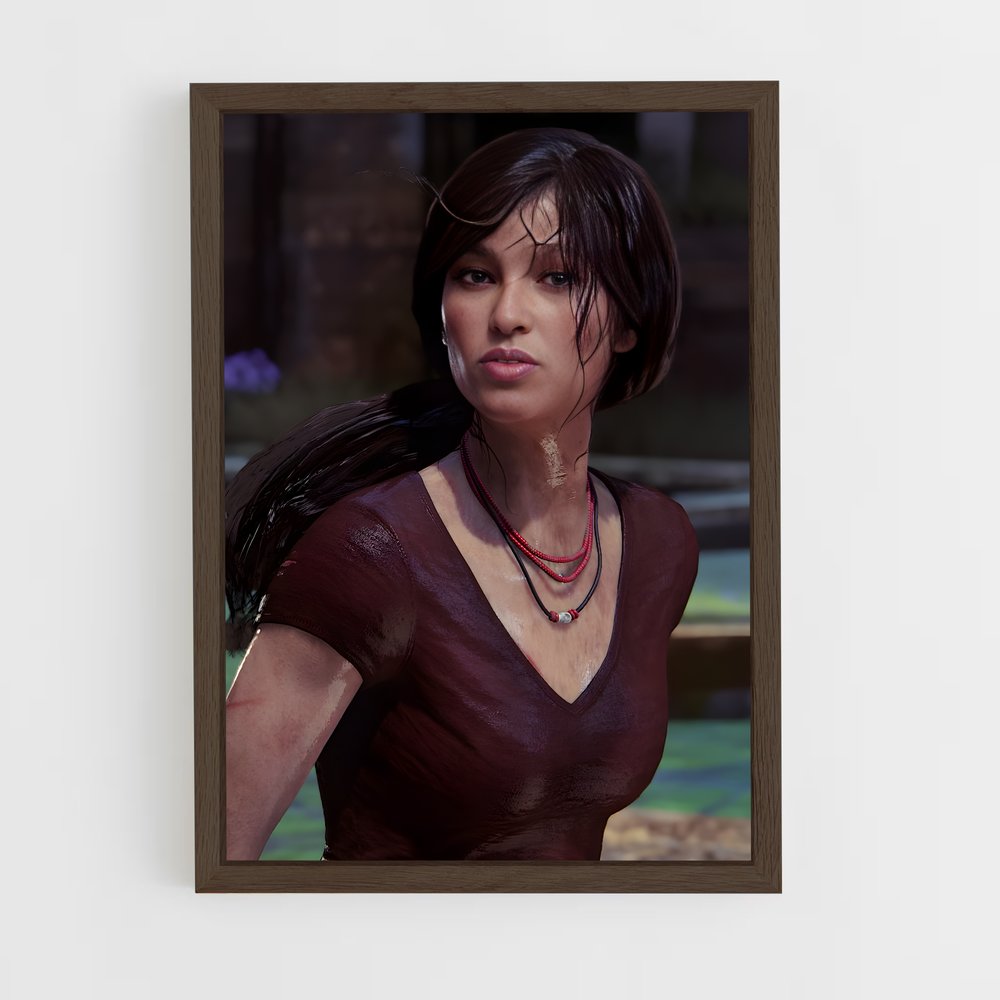 Poster L'Aventure de Chloe – affiche Uncharted (vue 5)